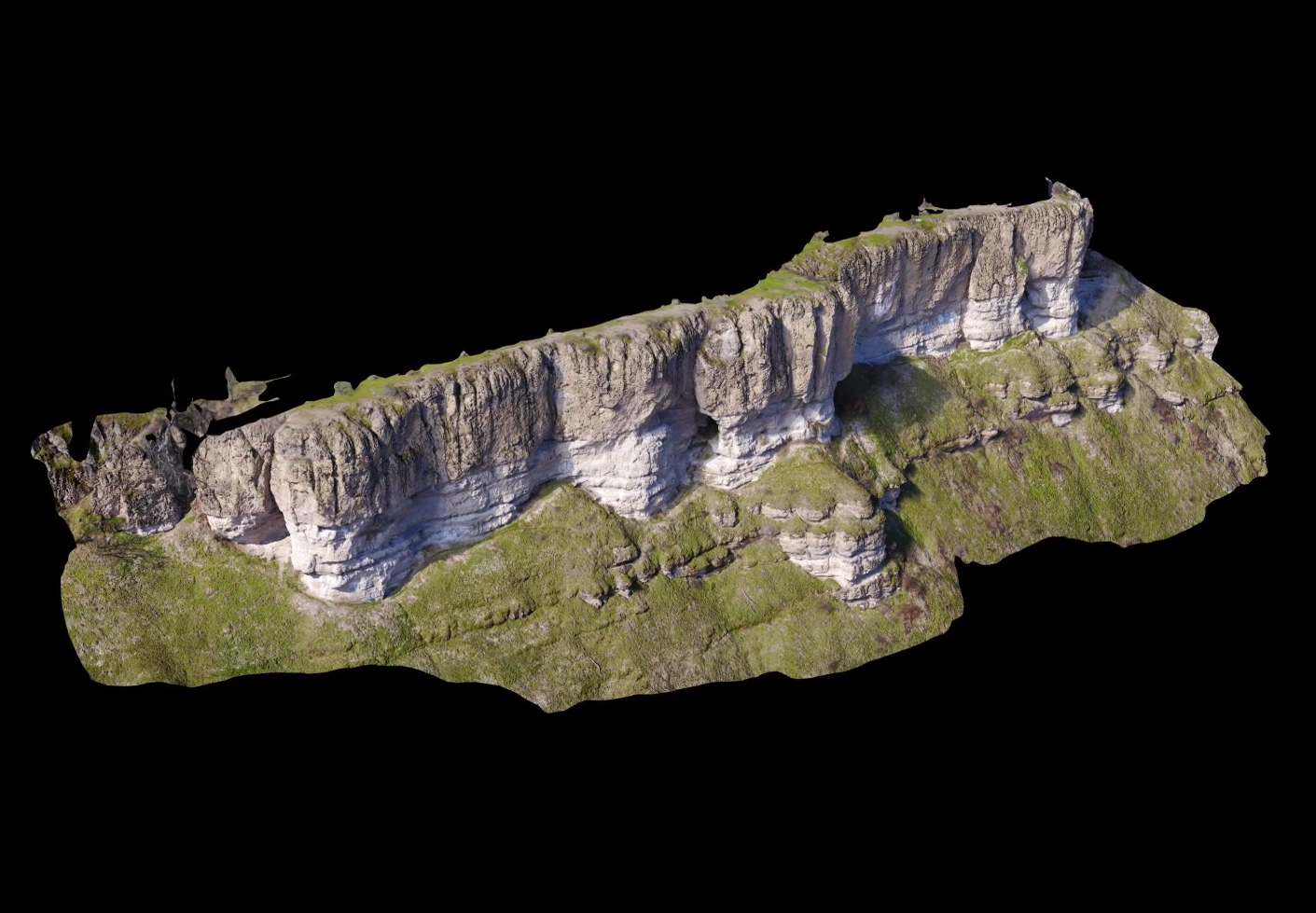 Chenoweth Cliffs 3D Terrain Model