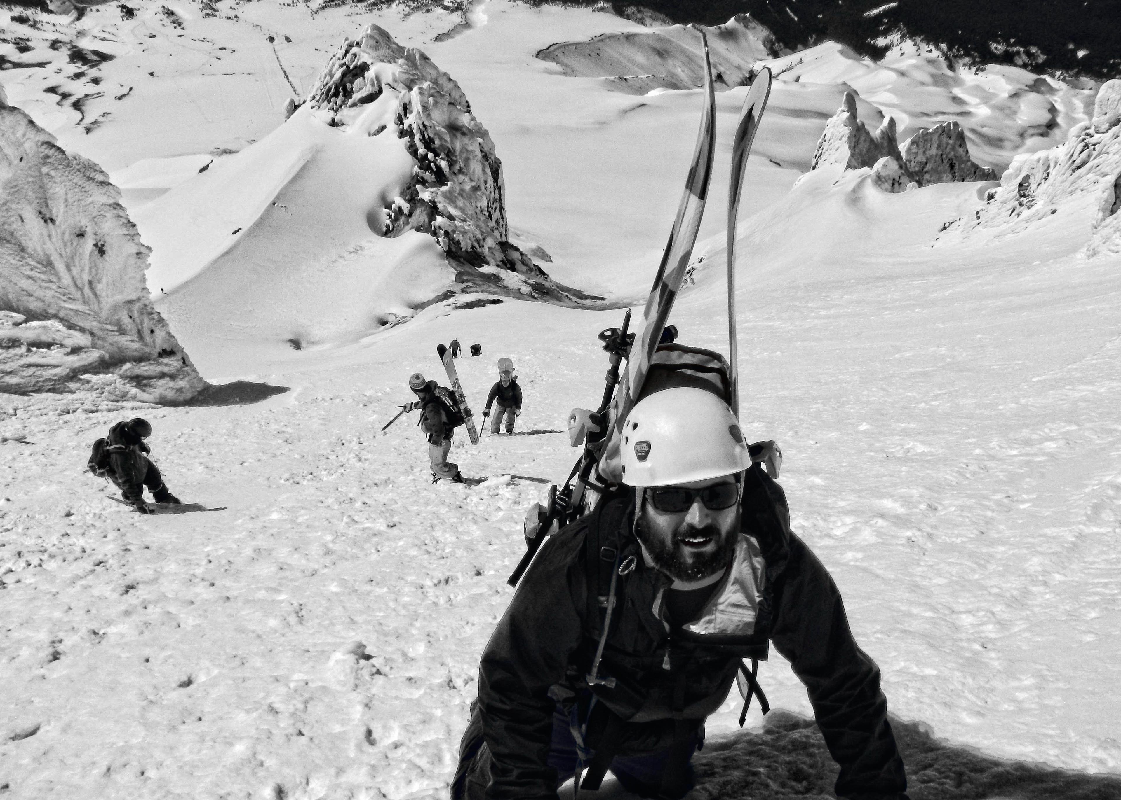 Mount Hood Summit Ski Descent